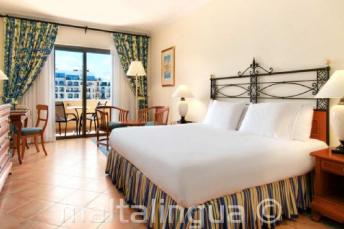 Quarto do Hilton em Malta