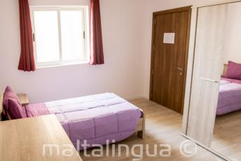 Escola de lingua alojamento apartamento quarto