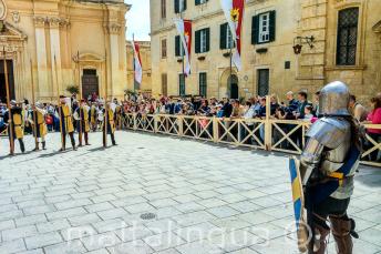 Recriações históricas de batalhas em Medieval Mdina