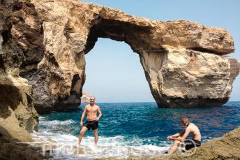 Uma excursão escolar em Azure Window