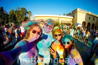 Festa das cores Holi em St Julian's